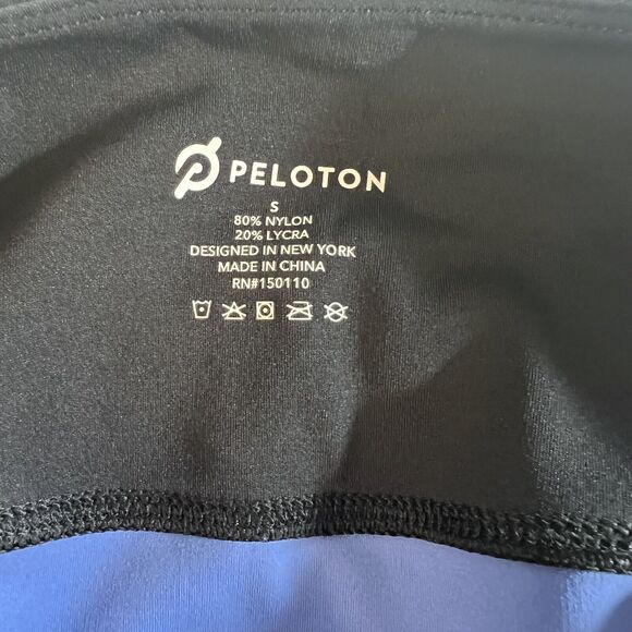 Peloton Color Block‎ Speed Legging Size S Workout Biking Nylon x Lycra - Picture 8 of 10
